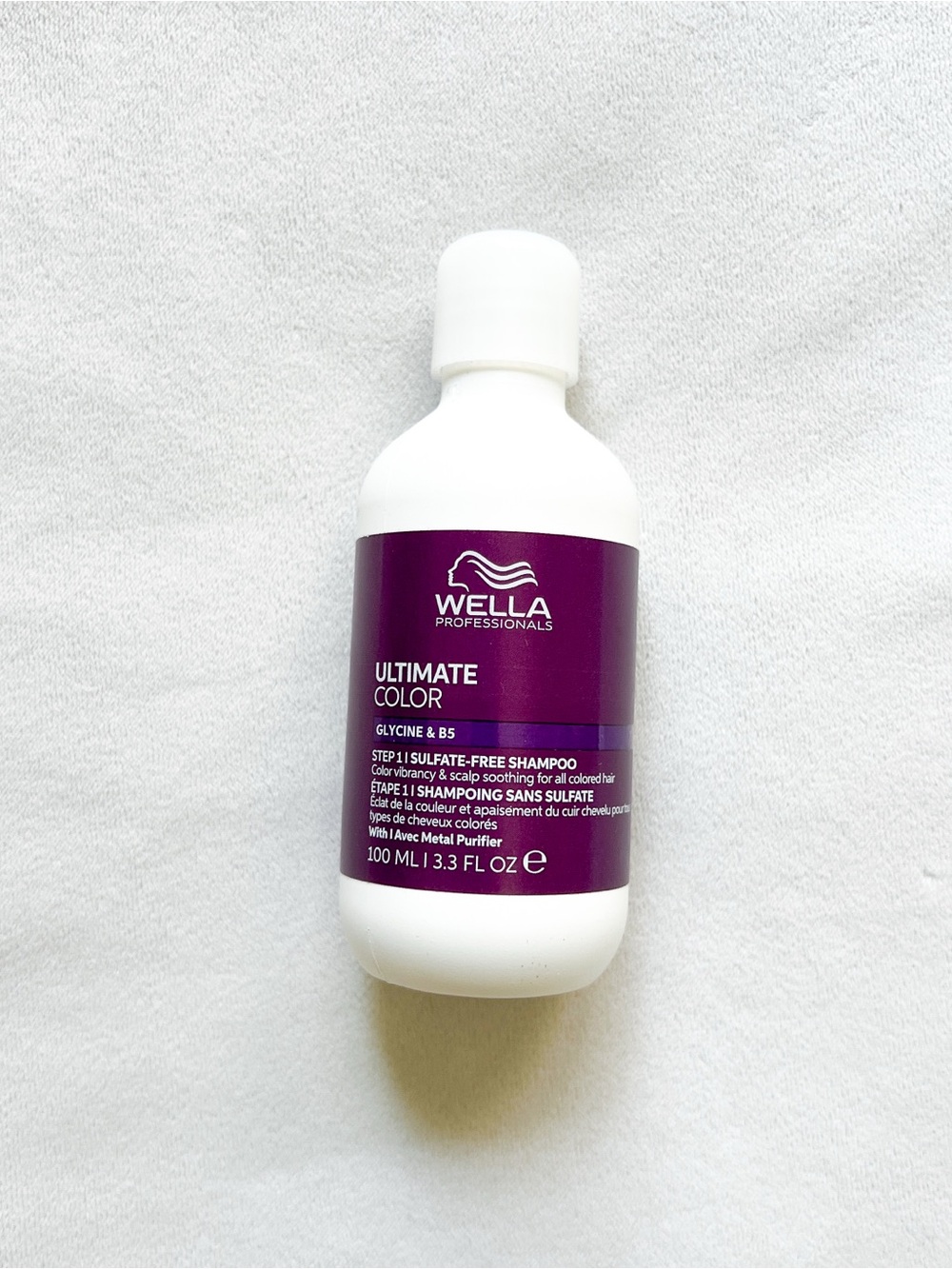 Wella Ultimate Color Shampoo - Purple and White